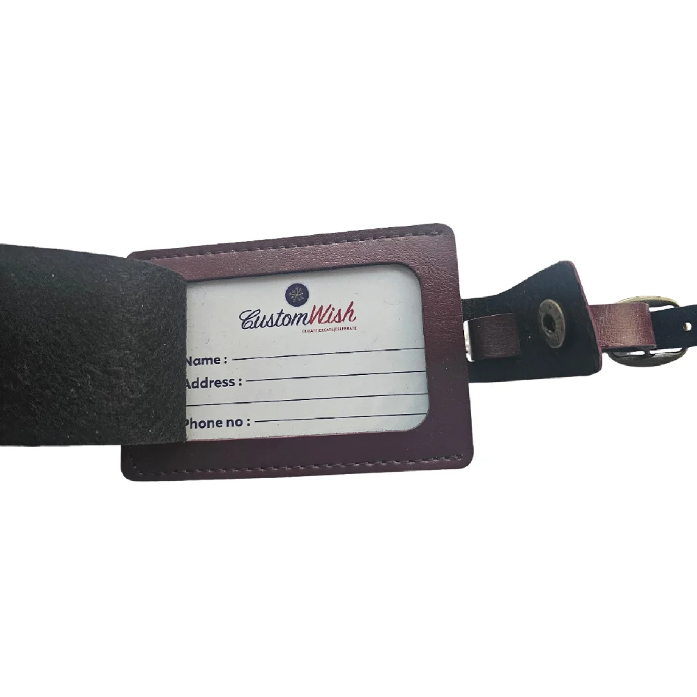 Premium luggage tag